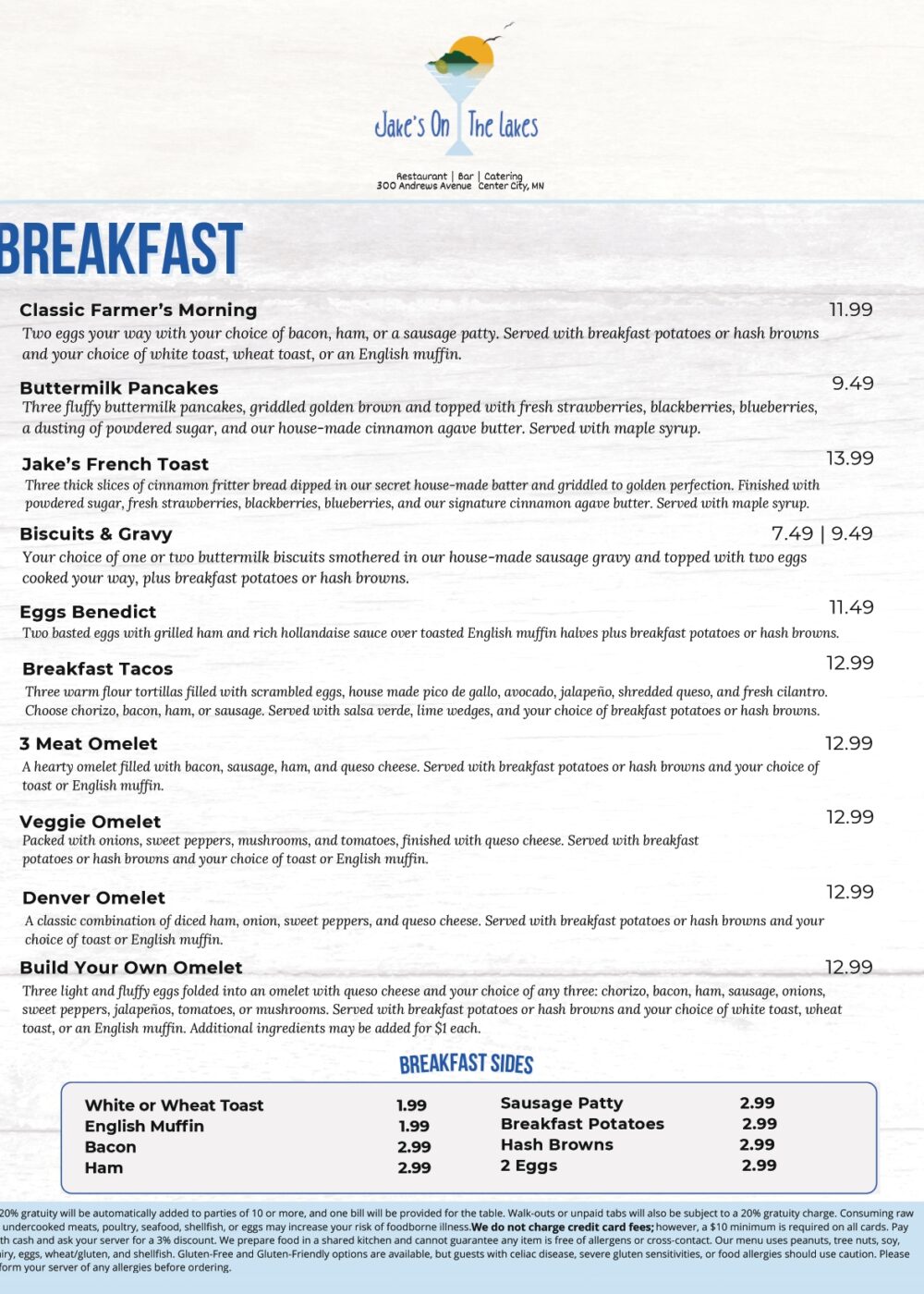 November 2025 Breakfast